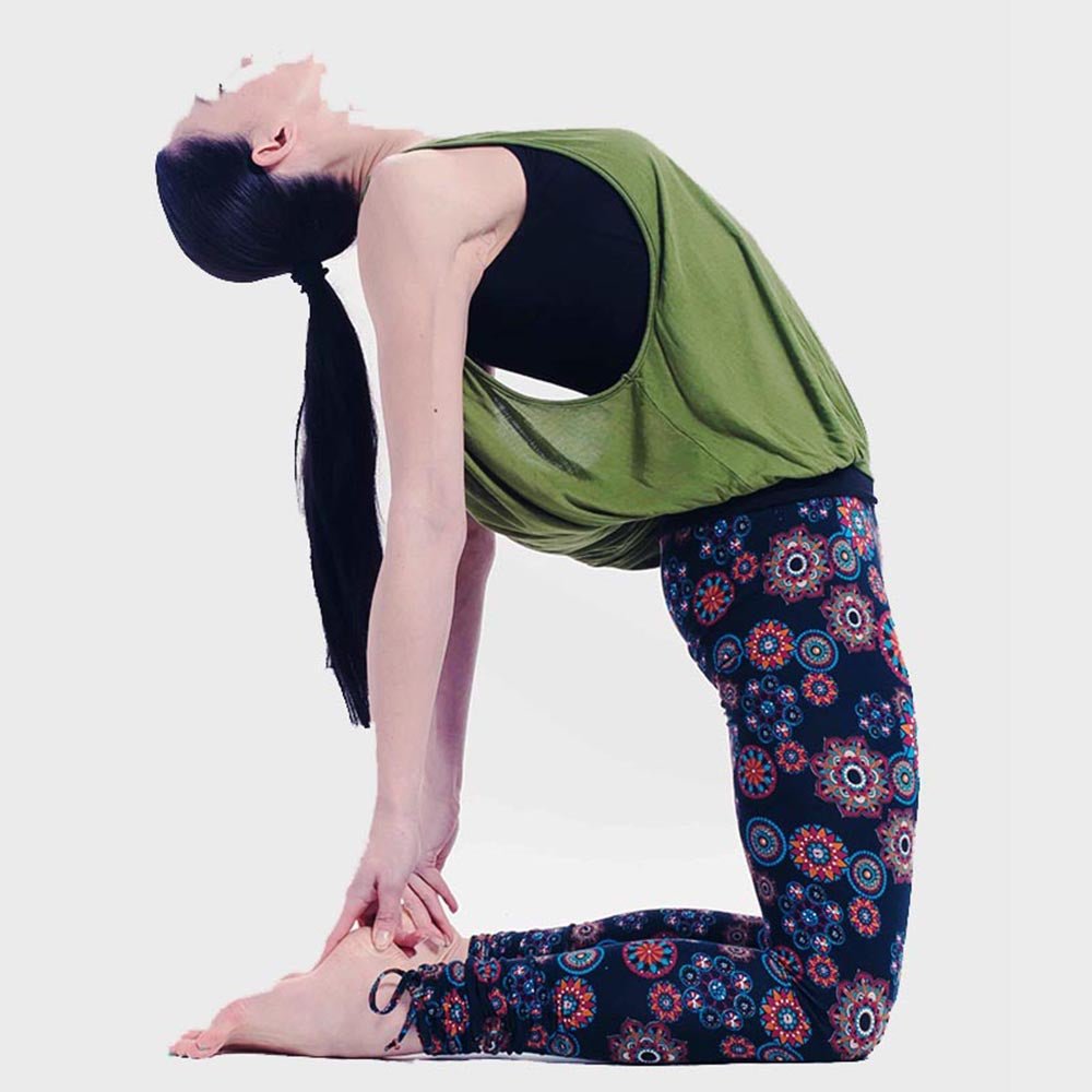Taille unique XS à M - Débardeur yoga flow - soutien intégrée - vert-olive - Accessoires de yoga, vêtements et tapis de yoga au naturel
