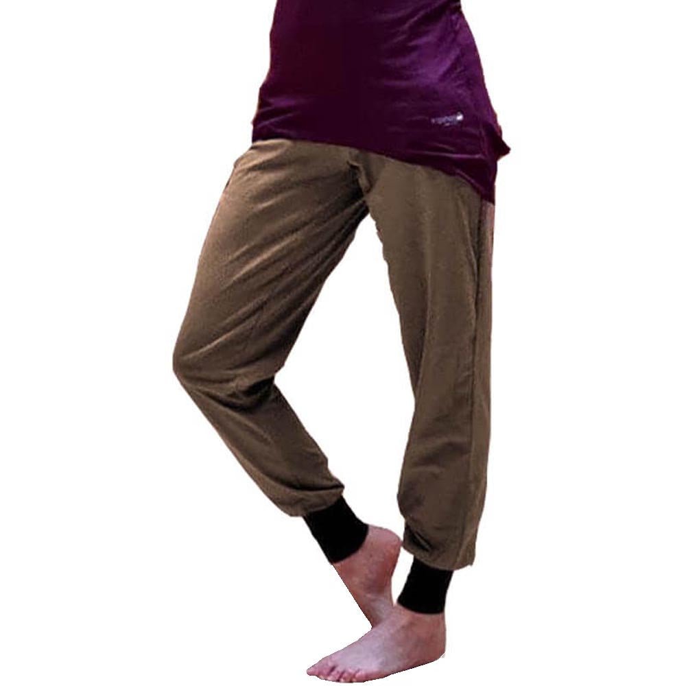 XS/S - 36/38 - Haut yoga femme asymétrique fluide - bretelles réglables en Bambou - Prune - Accessoires de yoga, vêtements et tapis de yoga au naturel