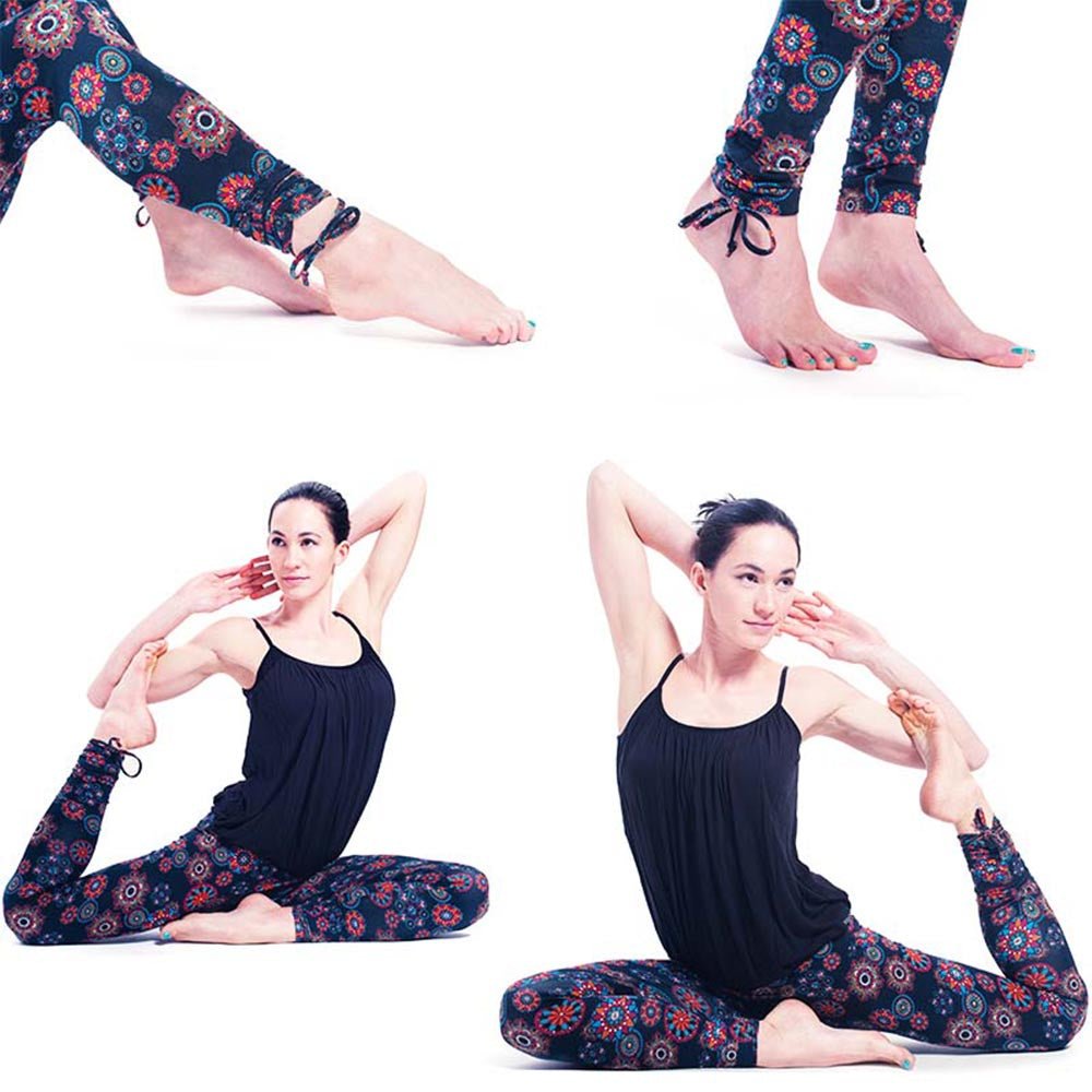 XS - Legging yoga et Pilates 95% coton prémimu - mandala énergie - Accessoires de yoga, vêtements et tapis de yoga au naturel