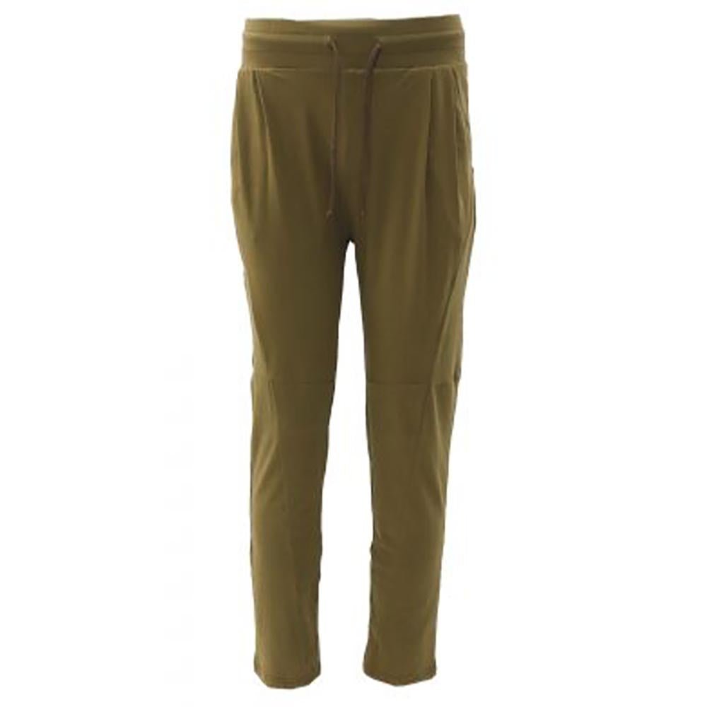 S/M - (38/40) - Pantalon yoga homme coton Bio certifié GOTS -Quatre poches - vert olive - Accessoires de yoga, vêtements et tapis de yoga au naturel