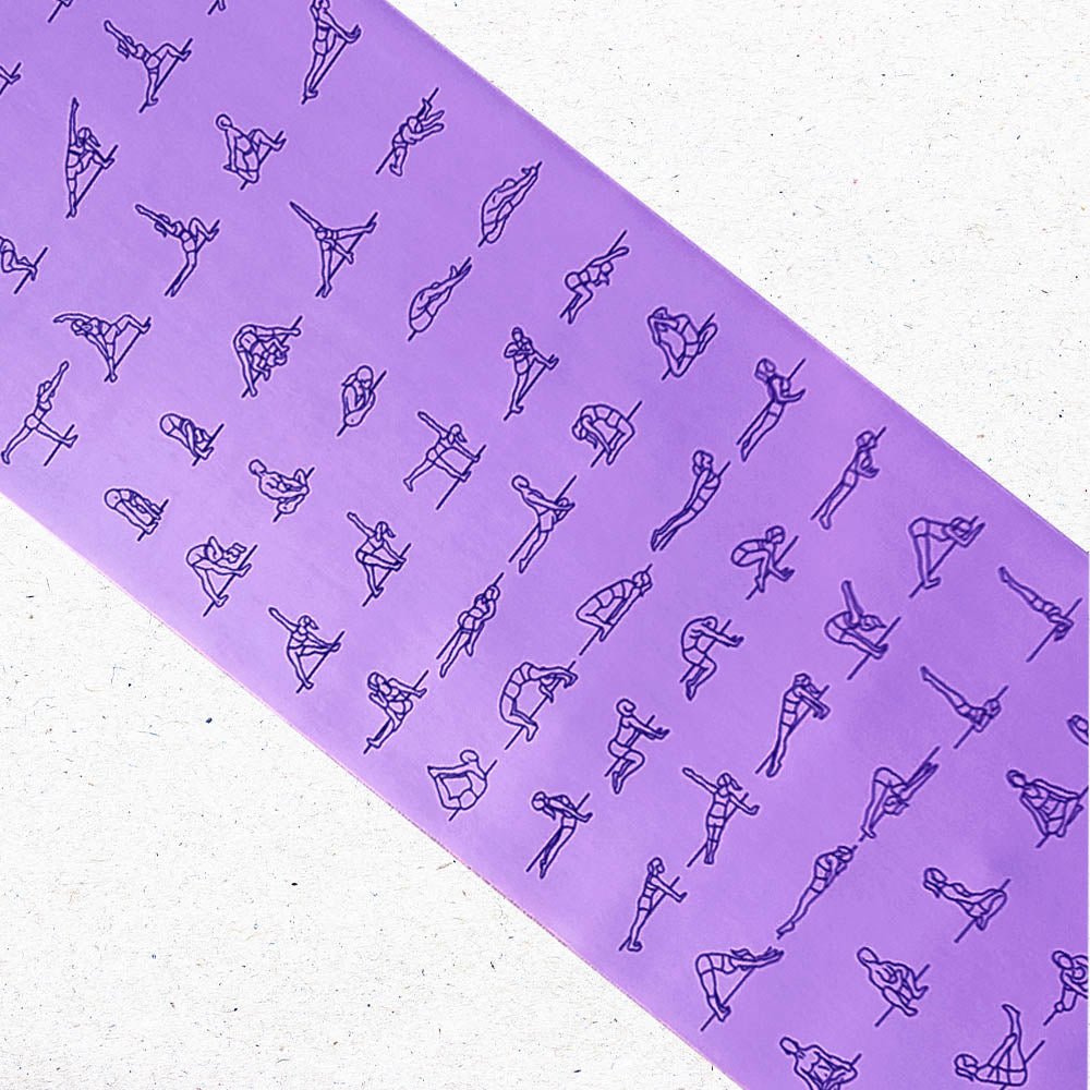 - Tapis de yoga Caoutchouc & PU 5mm - Asanas - Grip mains sèches & humides - Accessoires de yoga, vêtements et tapis de yoga au naturel