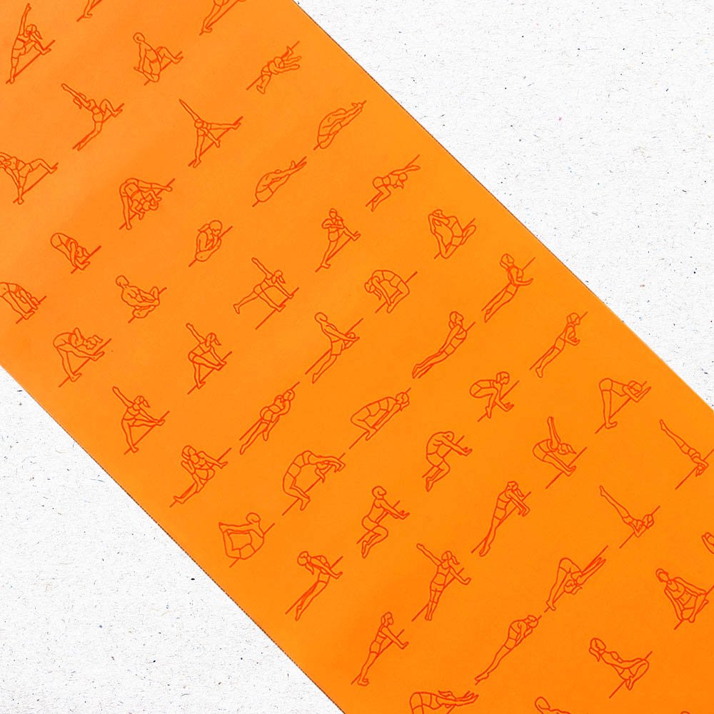 - Tapis de yoga Caoutchouc & PU 5mm - Postures - Grip mains sèches & humides - Accessoires de yoga, vêtements et tapis de yoga au naturel