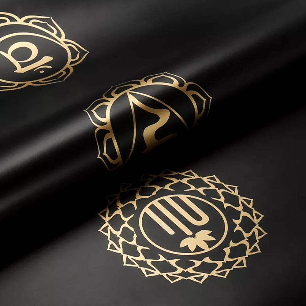 - Tapis de yoga Caoutchouc-Similicuir 5mm 7 chakras Or - Grip mains sèches & humides - Accessoires de yoga, vêtements et tapis de yoga au naturel