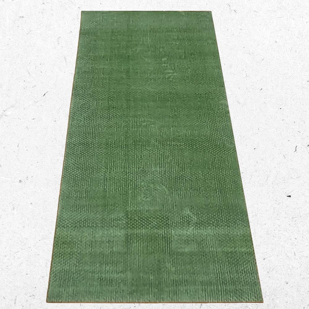 - Tapis de yoga gomme naturelle & fibres de jute - Fabrication artisanale - 4 mm Vert - Accessoires de yoga, vêtements et tapis de yoga au naturel