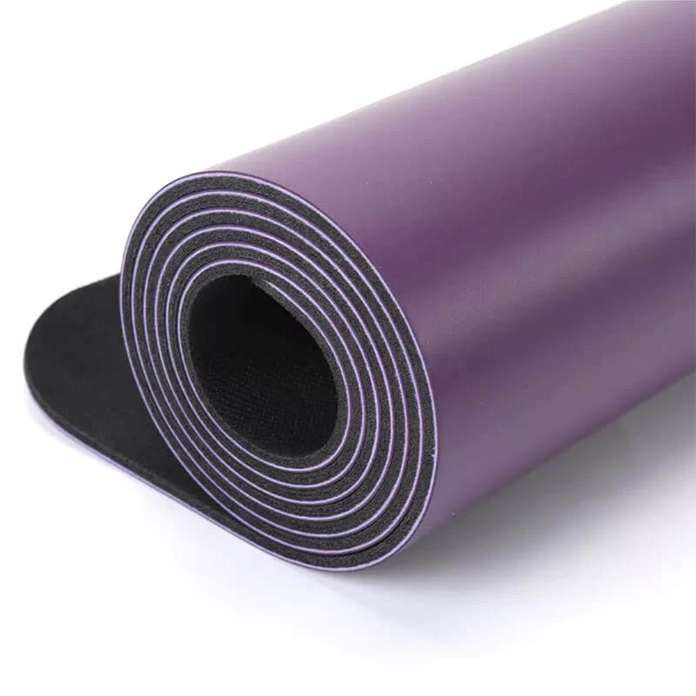 - Tapis de yoga gomme-Similicuir 5mm - Mandala - Grip mains sèches & humides - Accessoires de yoga, vêtements et tapis de yoga au naturel