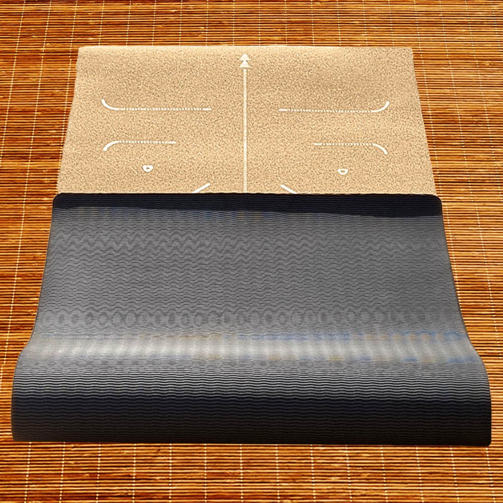 - Tapis de yoga liège, 3 plis 6mmx68cmx1,83m Bodylines-Colibri Or - Accessoires de yoga, vêtements et tapis de yoga au naturel