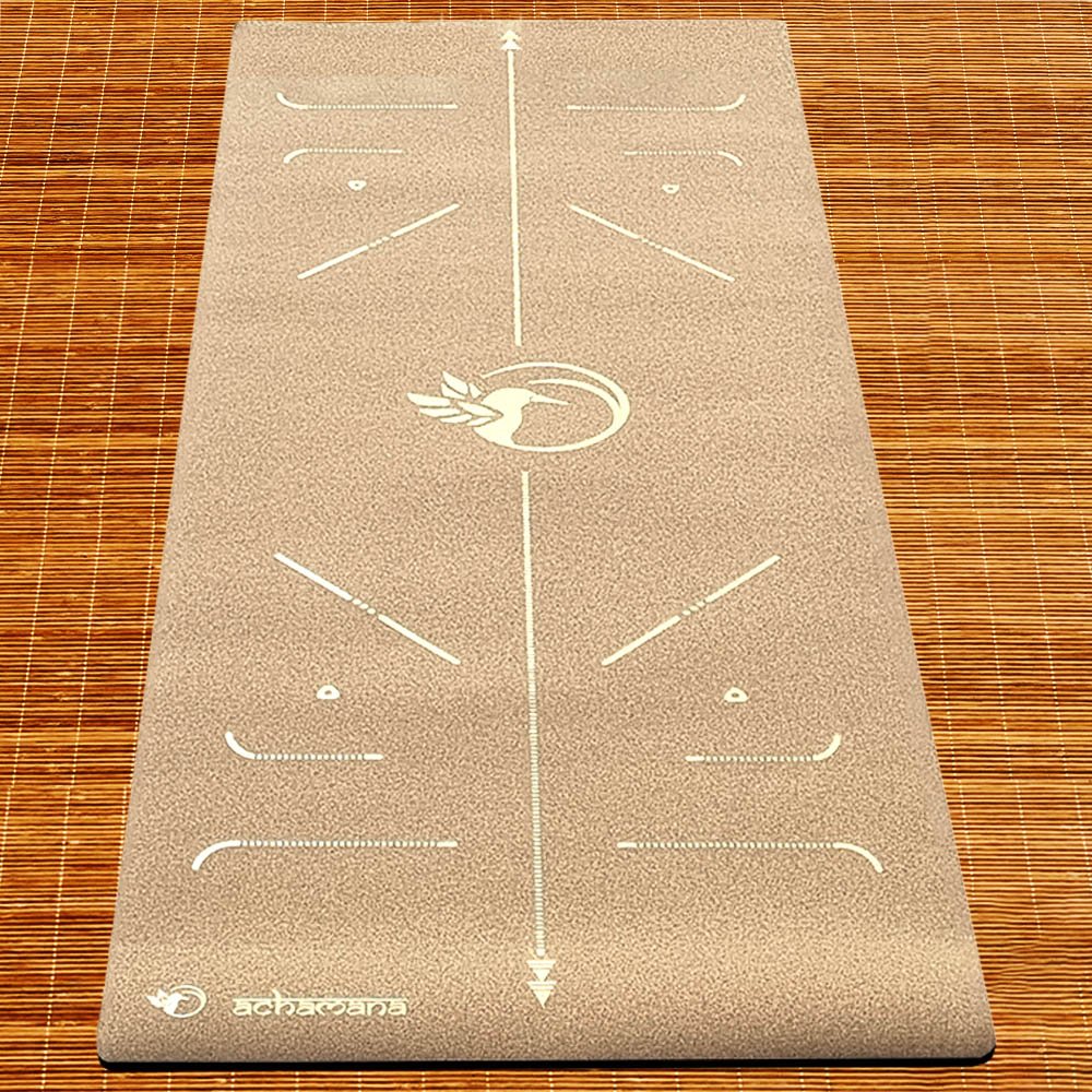 - Tapis de yoga liège, 3 plis 6mmx68cmx1,83m Bodylines-Colibri Or - Accessoires de yoga, vêtements et tapis de yoga au naturel