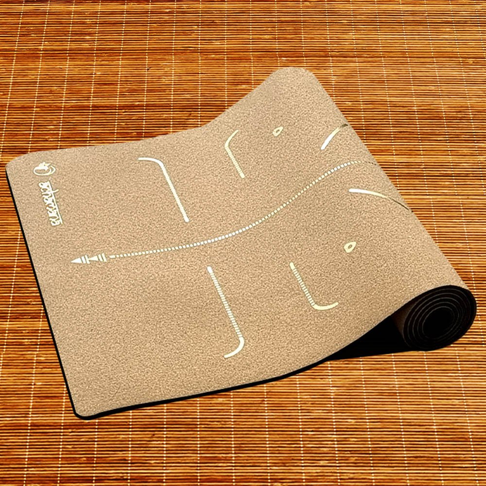 - Tapis de yoga liège, 3 plis 6mmx68cmx1,83m Bodylines-Colibri Or - Accessoires de yoga, vêtements et tapis de yoga au naturel