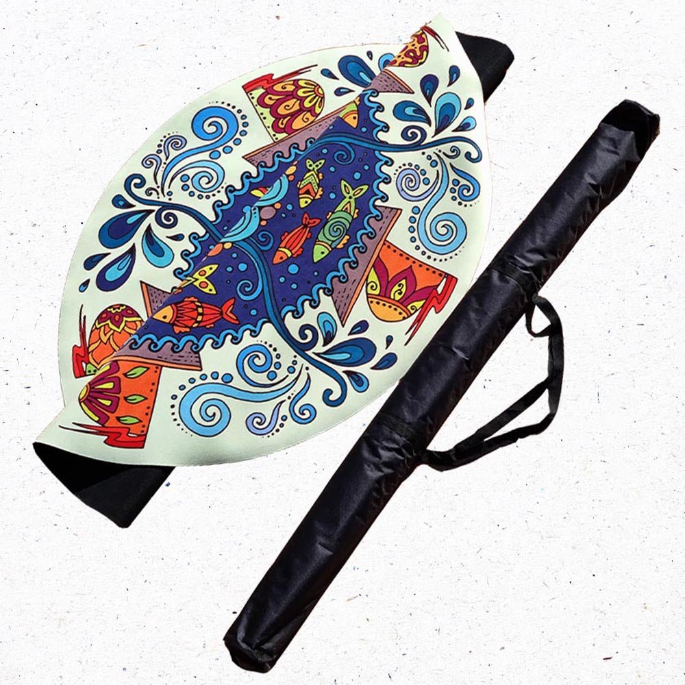 - Tapis de yoga, méditation Caoutchouc & microfibre - Om Spirit + Sac de yoga - Accessoires de yoga, vêtements et tapis de yoga au naturel