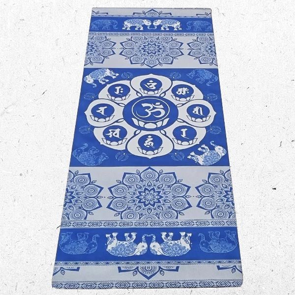 - Tapis de yoga voyage fin, léger, pliable - Maharaja+ Sangle transport - Accessoires de yoga, vêtements et tapis de yoga au naturel