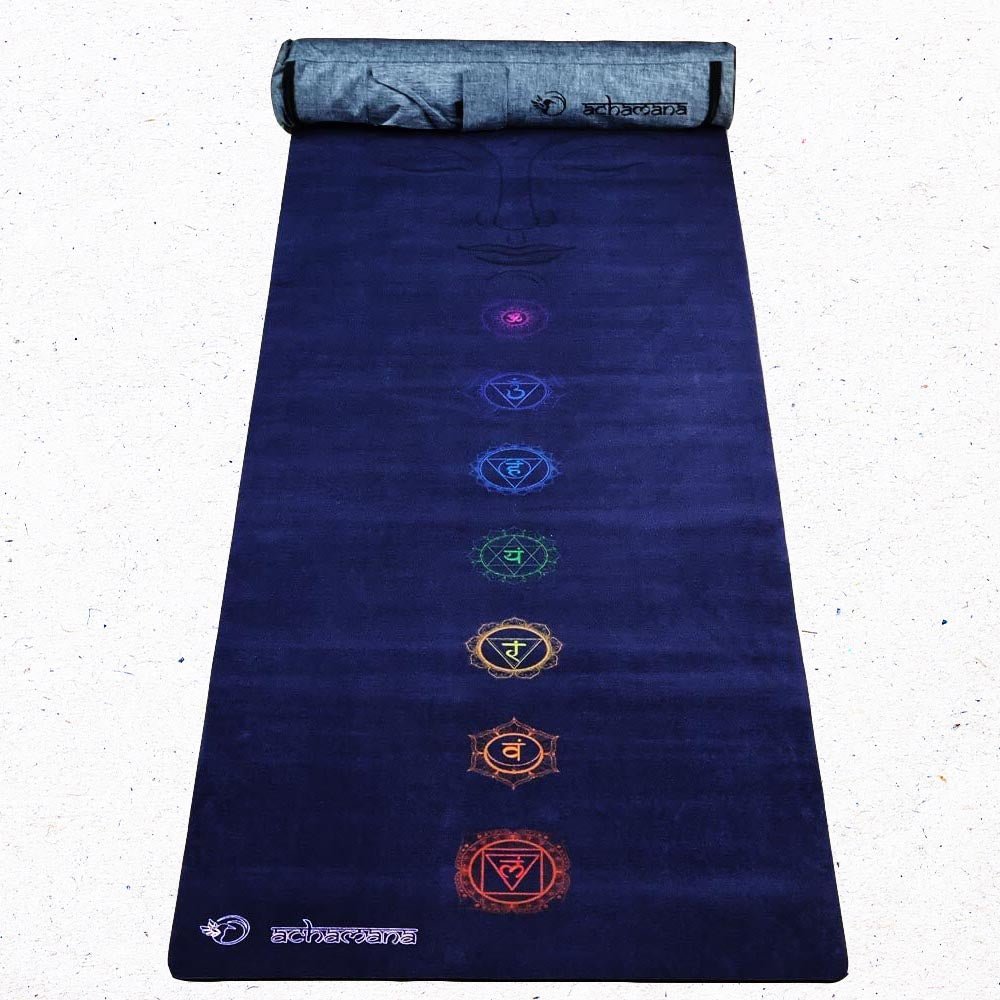 - Tapis yoga écologique hi-tech 3 plis 6mmx68cmx1,83m Bouddha Spirit + Sac yoga - Accessoires de yoga, vêtements et tapis de yoga au naturel